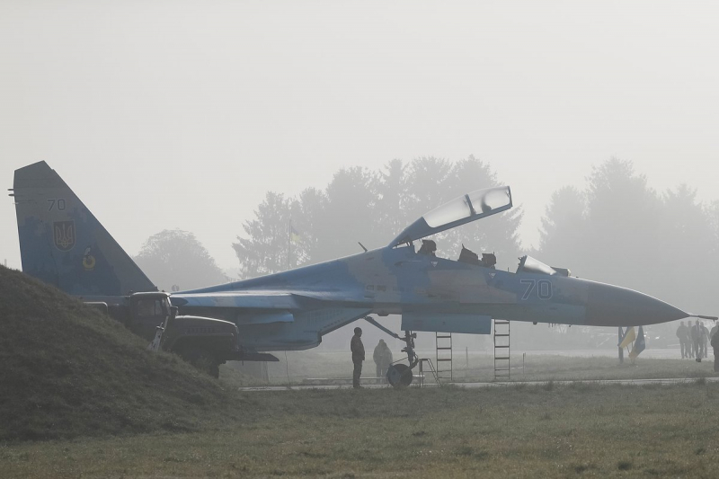 Россия сбила украинский истребитель Су-27