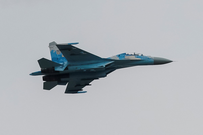 Россия сбила украинский истребитель Су-27