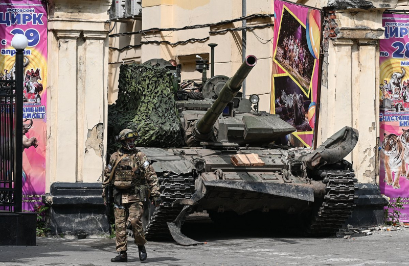 Марш ЧВК «Вагнер» на Москву в 2023 году