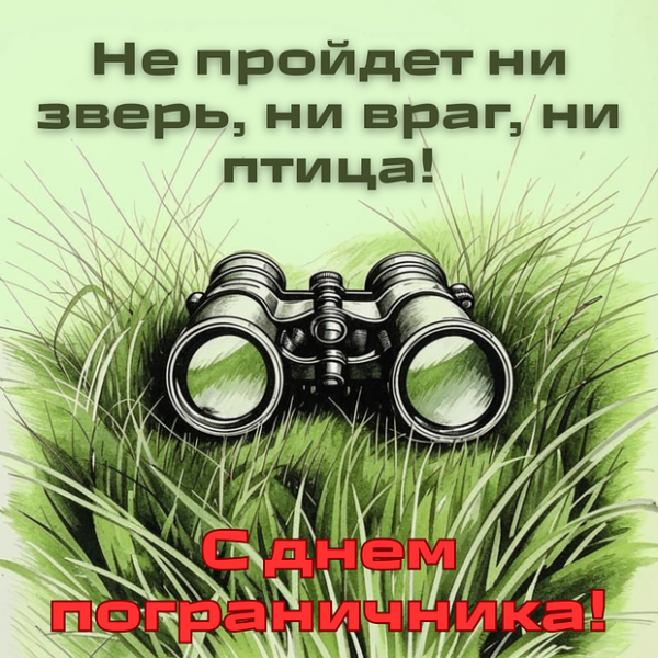 Открытки с Днем пограничника
