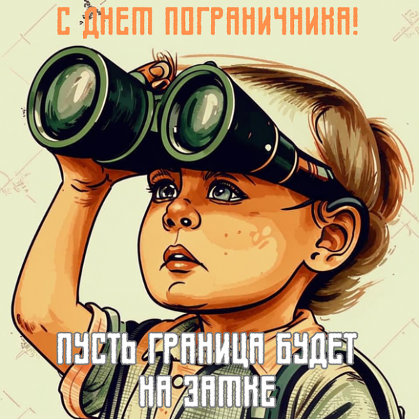 Открытки с Днем пограничника