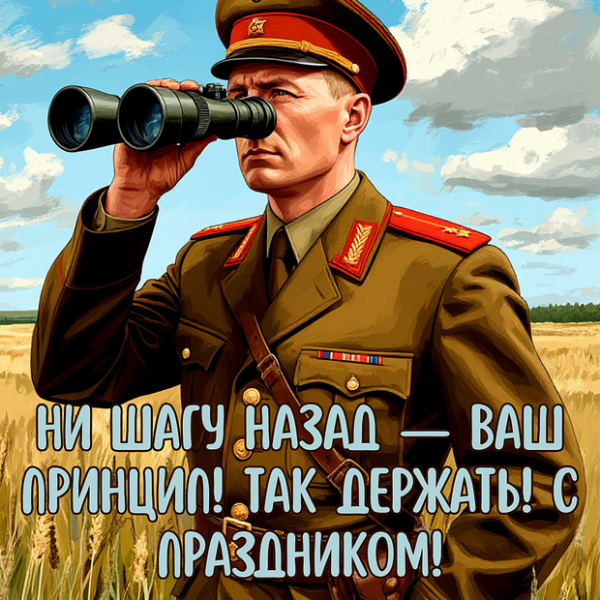 Открытки с Днем пограничника