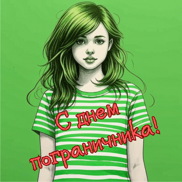 Открытки с Днем пограничника