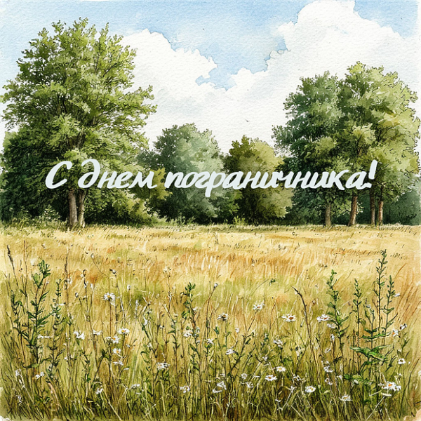 Открытки с Днем пограничника