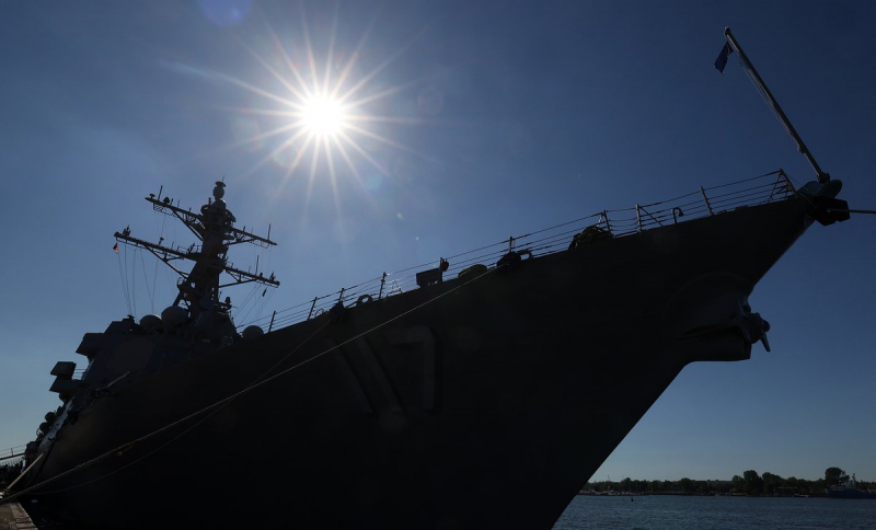 Американские корабли в Балтийском море