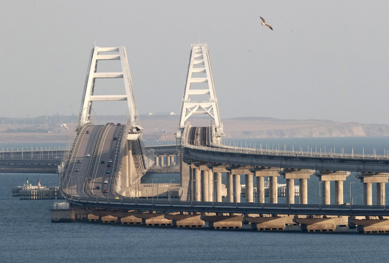 Атака ВСУ на Крымский мост