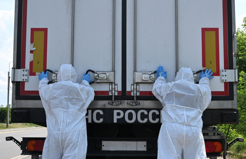 Обмен телами между Россией и Украиной