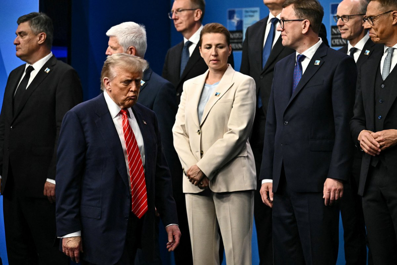 Участие Трампа в саммите НАТО
