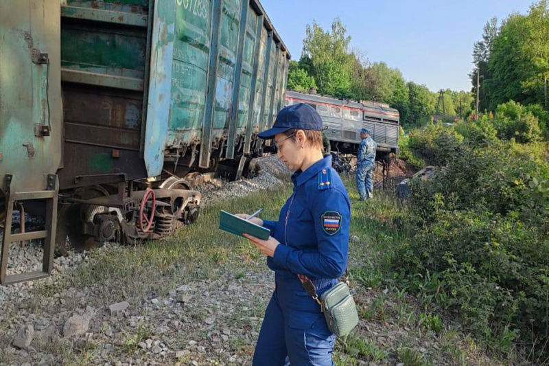 В Курской области обрушился мост