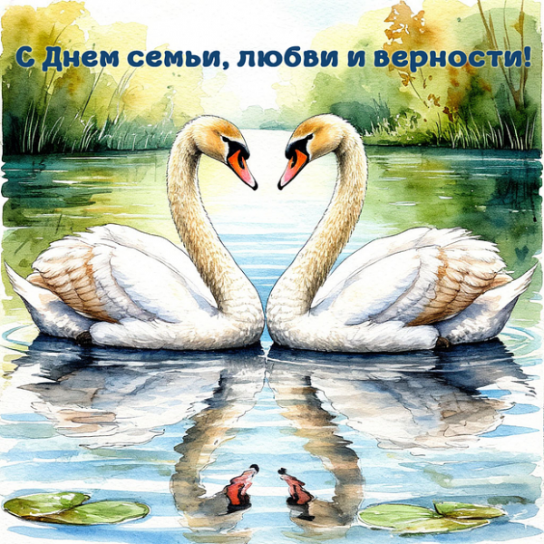 70 открыток и поздравлений с Днём семьи, любви и верности