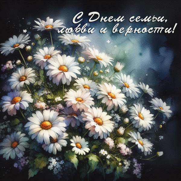 70 открыток и поздравлений с Днём семьи, любви и верности