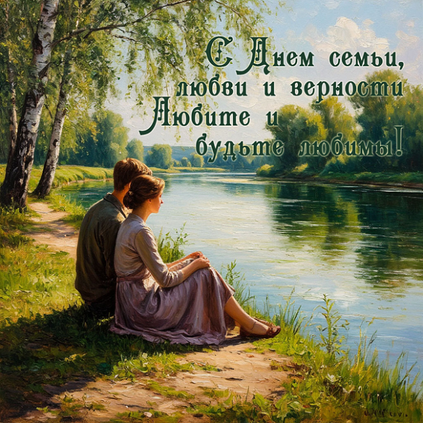 70 открыток и поздравлений с Днём семьи, любви и верности