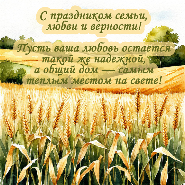 70 открыток и поздравлений с Днём семьи, любви и верности