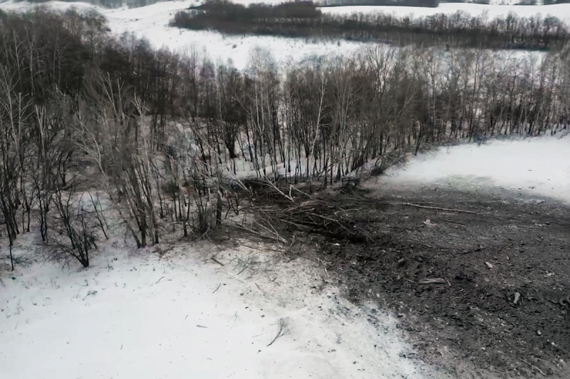 Атака ВСУ на Ил-76 под Белгородом 24 января 2024 года