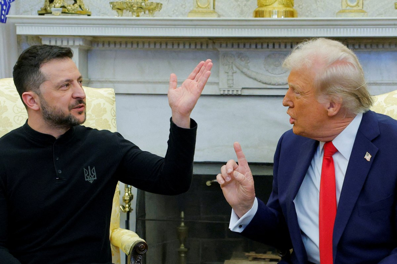 Переговоры Трампа с Зеленским