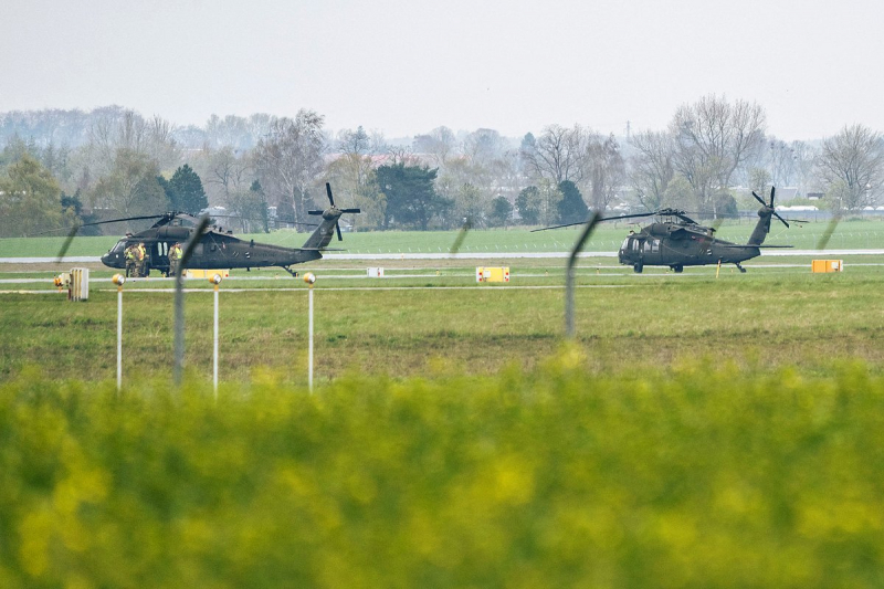 ВС РФ уничтожили вертолет Black Hawk в Черниговской области Украины