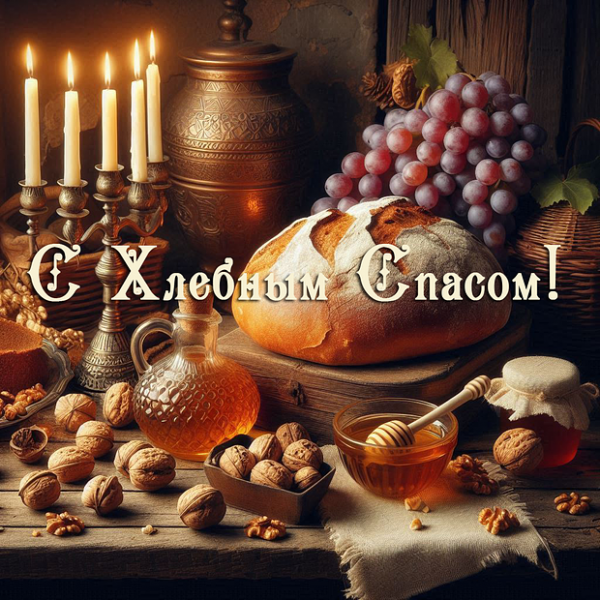 40+ открыток и поздравлений с Ореховым Спасом