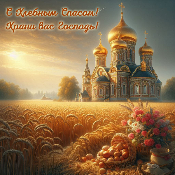 40+ открыток и поздравлений с Ореховым Спасом