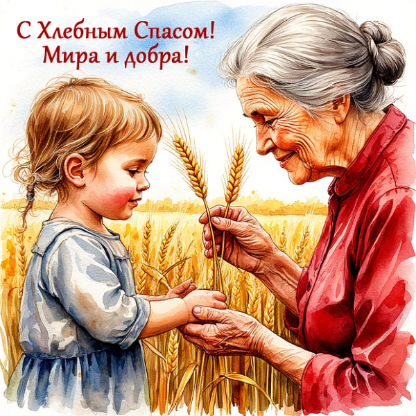 40+ открыток и поздравлений с Ореховым Спасом