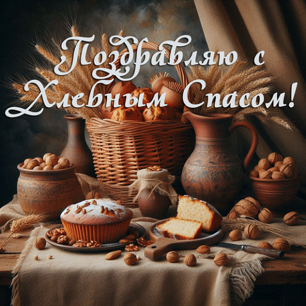 40+ открыток и поздравлений с Ореховым Спасом