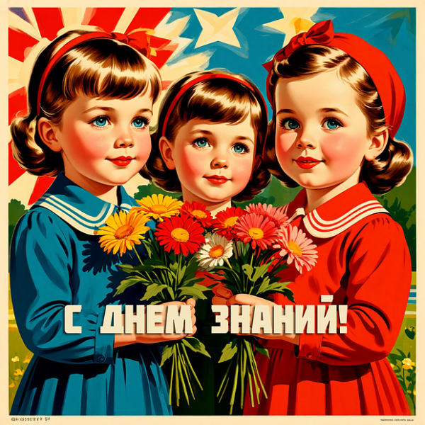 80+ открыток и поздравлений с 1 Сентября