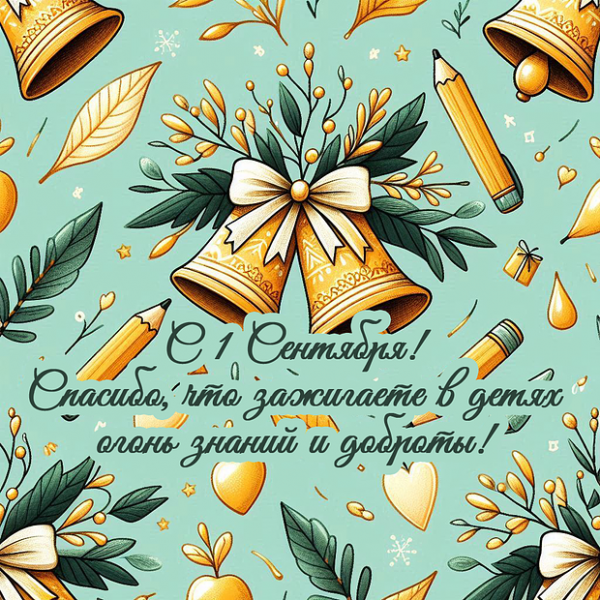 80+ открыток и поздравлений с 1 Сентября