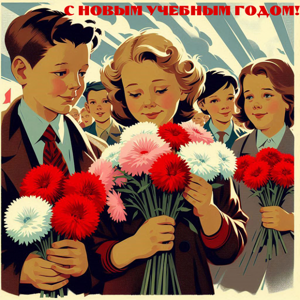 80+ открыток и поздравлений с 1 Сентября
