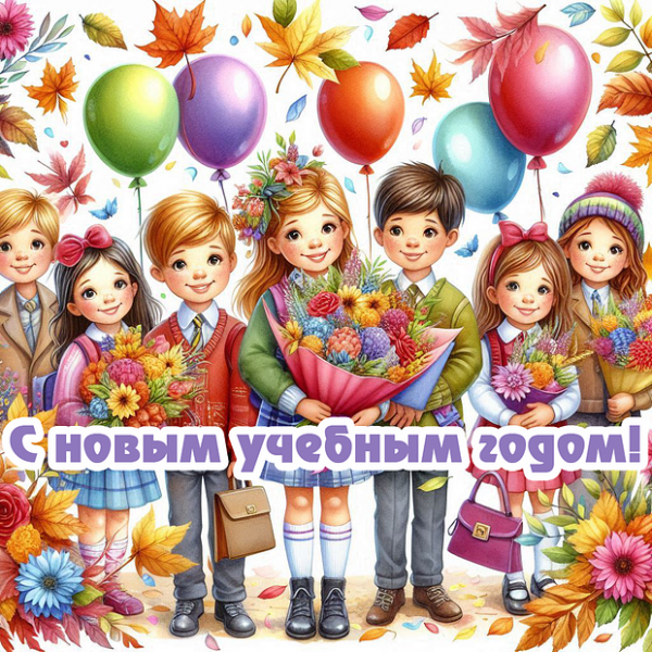 80+ открыток и поздравлений с 1 Сентября