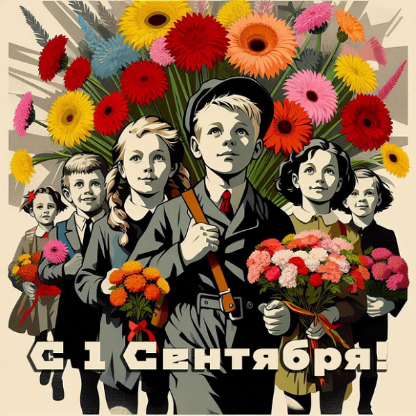 80+ открыток и поздравлений с 1 Сентября