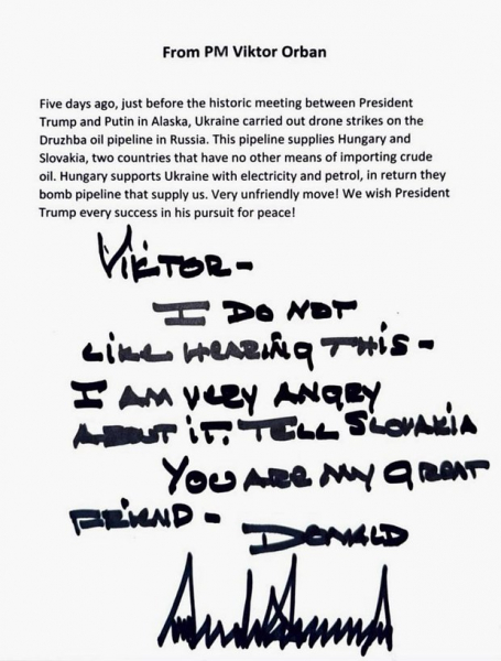 Графолог сделала выводы о Трампе на основе его почерка