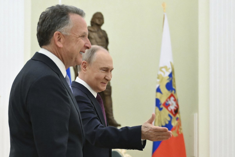 Переговоры Путина и Уиткоффа