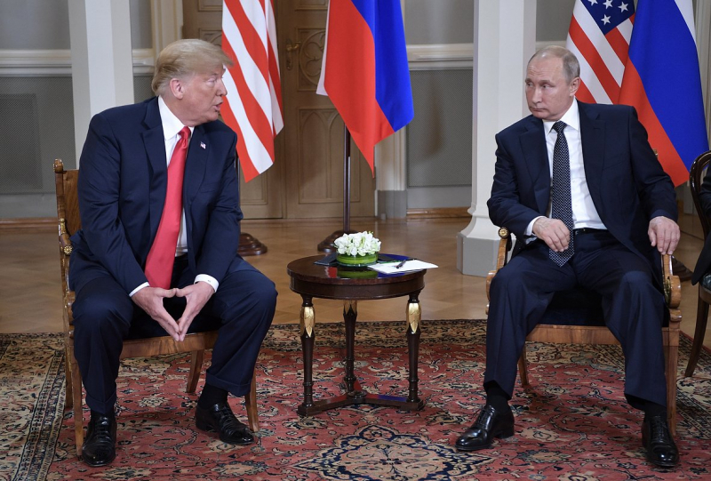 Встреча Путина и Трампа