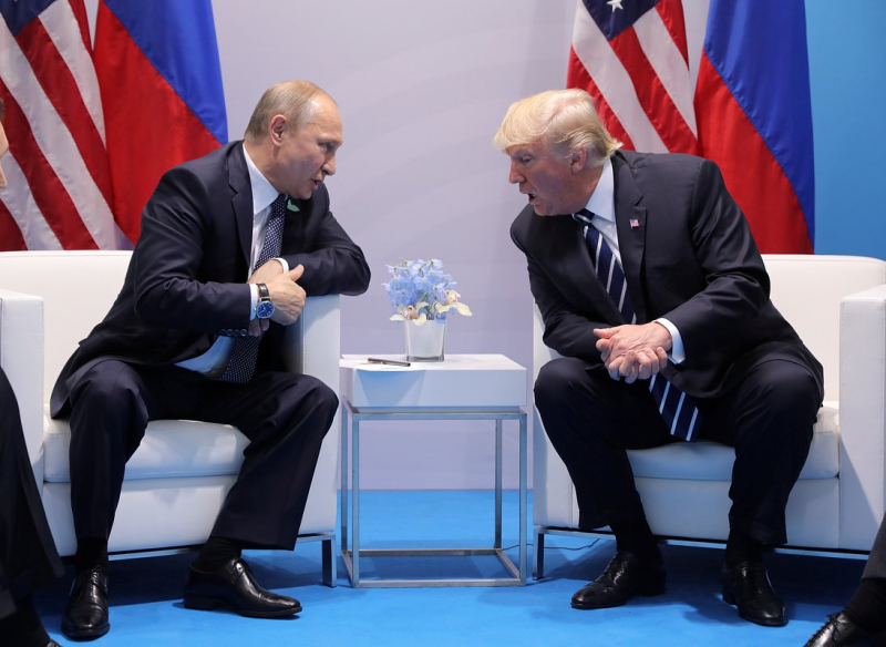 Встреча Трампа и Путина