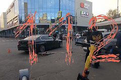 Пьяный мужчина попытался скрыться от полиции и устроил ДТП в Подмосковье