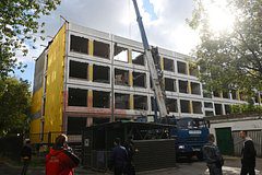 Спасательные работы на месте обрушения в школе Москвы завершили