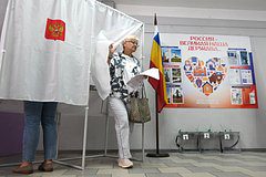 Выборы в России сочли проходившими фактически в боевых условиях