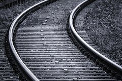 Взрыв на железнодорожных путях в Орловской области