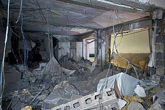 Дрон врезался в жилой дом в подмосковном Красногорске