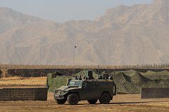 Машину РХМ-8 на шасси «Тигра» впервые применили на учениях «Барьер»