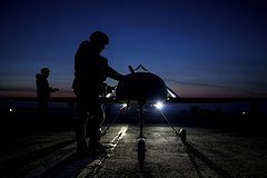 Массовая атака беспилотников на Москву 27 октября