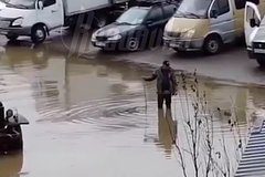 На российский город обрушился двухдневный потоп