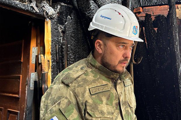 Опубликованы кадры из атакованного в полутора тысячах километров от границы города России