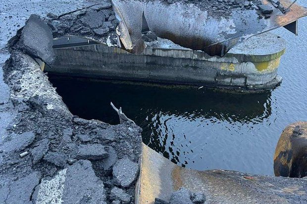 Появились фото разрушенного машинного зала ДнепроГЭС