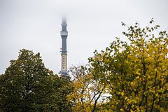 В Москве пропала Останкинская башня