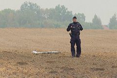 В Польше военный дрон повредил жилой дом