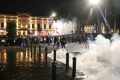 В России рассказали о политике ЕС на Южном Кавказе после протестов в Грузии