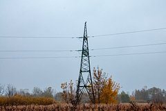 В российском регионе после атаки БПЛА загорелась ЛЭП