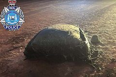 Загадочный объект рухнул на землю из космоса на глазах у шахтеров