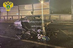 Криптобизнесмен разбился в аварии на севере Москвы