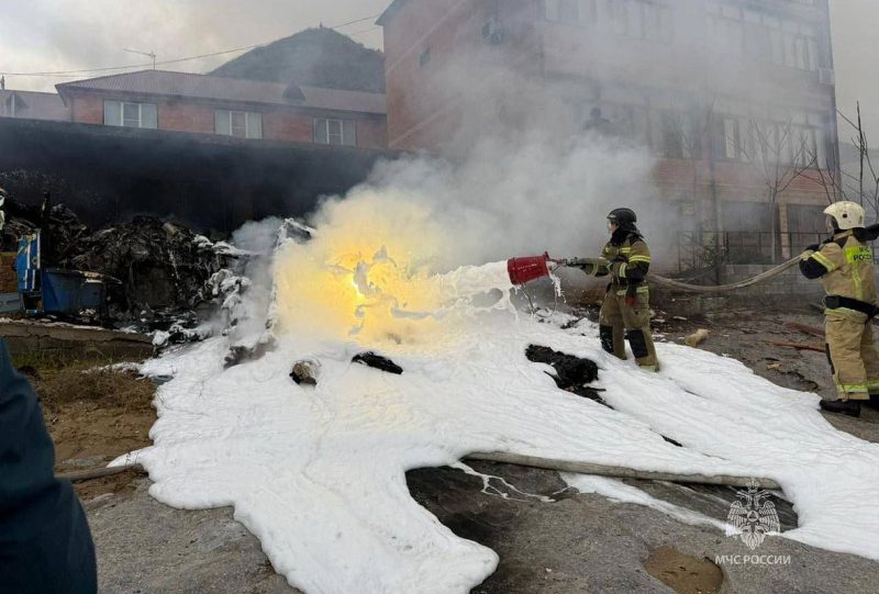 Крушение вертолета в Дагестане